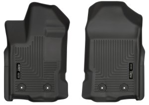 Ford Ranger Floor Mats - Front - Husky Liners - WeatherBeater - Black - 2019